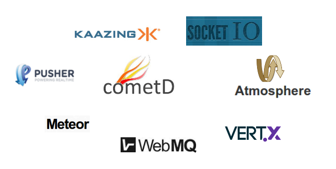 Logos of other products and frameworks